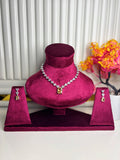 Champagne Emerald-Cut Stone Set
